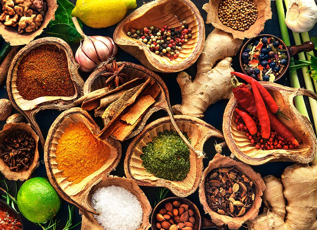 ادویه جات لازم در خانه
