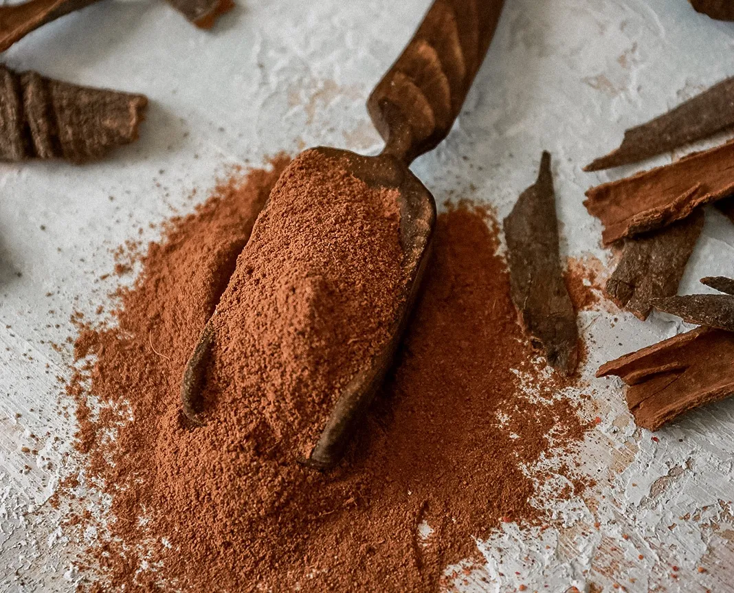 پودر دارچین برای پریودی