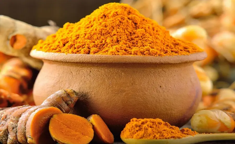 ماسک زردچوبه برای چاقی صورت