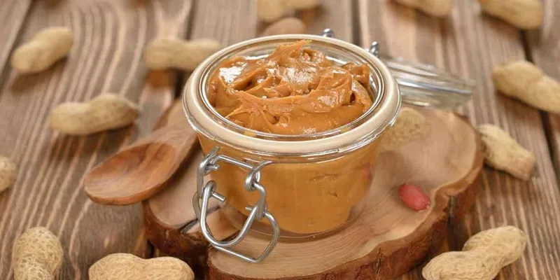 کره بادام زمینی خانگی|کره بادام زمینی خانگی