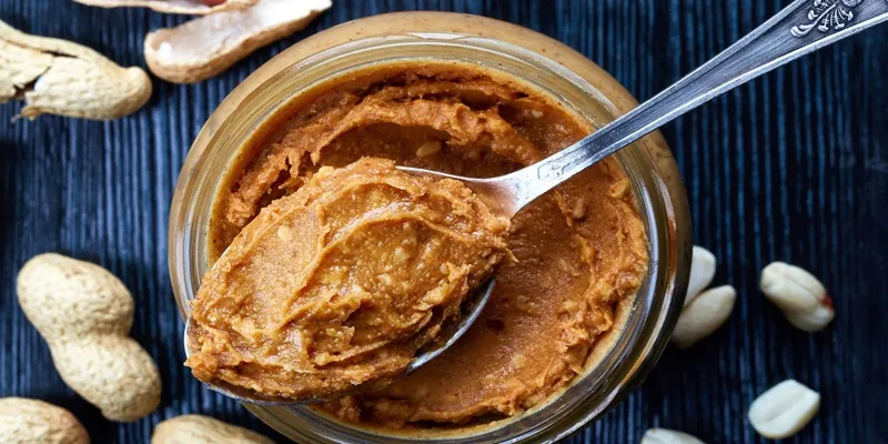 کره بادام زمینی بدون شکر|کره بادام زمینی بدون شکر