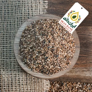 کنجد قهوه ای شسته شده دوبوجار