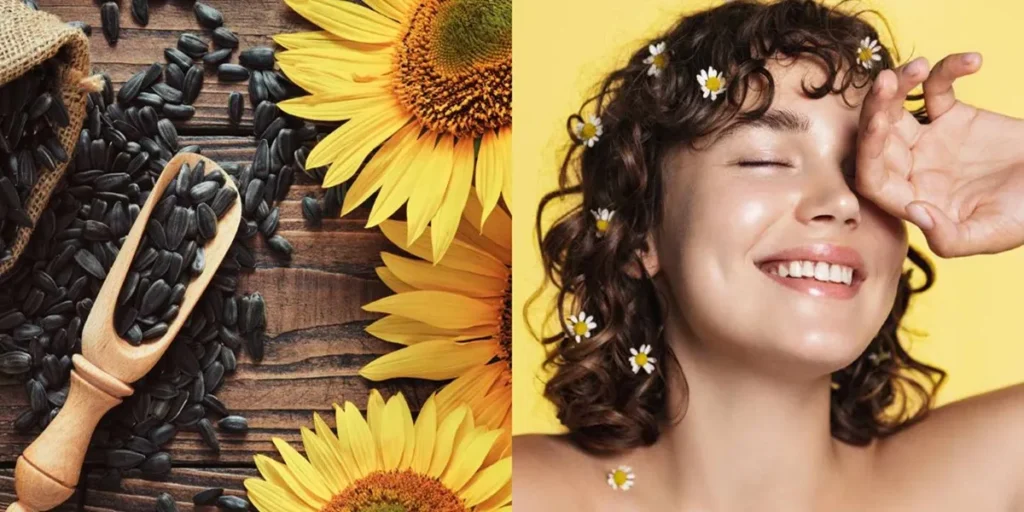 خواص مغز آفتابگردان برای پوست و مو